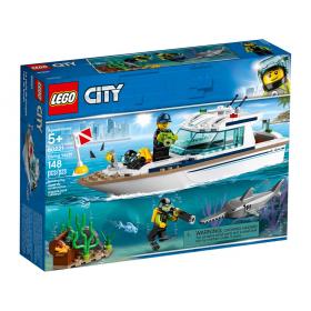 Lego city, iate de mergulho