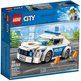 Lego city, carro patrulha da polícia