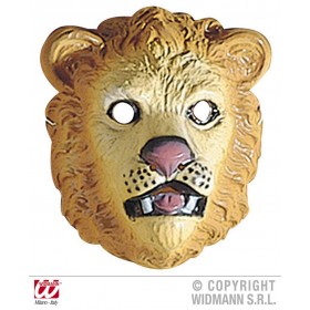 Máscara plástico leão