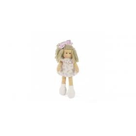 Boneca de trapos, 38 cm, vestido Meghan