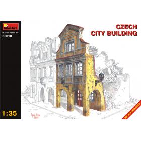 Kit edifício da cidade checa, esc. 1/35 MiniArt