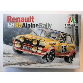 Kit Renault R5 Alpine Rally, esc 1/24