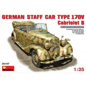 Carro de staff alemão , Tipo 170V Cabriolet B, esc. 1/35