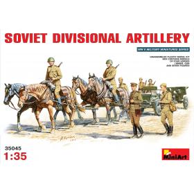 Artilharia Divisional Soviética, esc. 1/35
