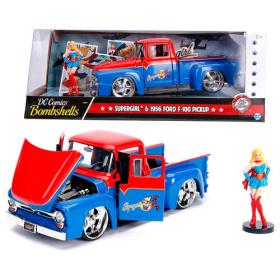 Supergirl & 1956 Ford F-100 Pickup