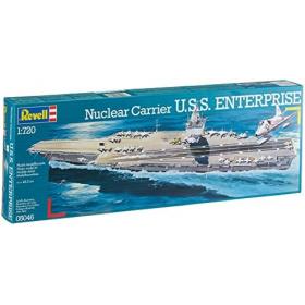 Nuclear Carrier U.S.S. Enterprise, esc 1/720