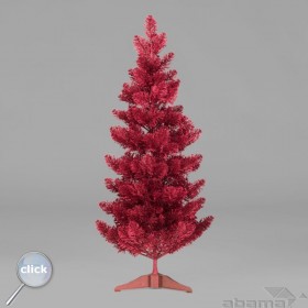 Árvore Natal vermelha - 90 cm