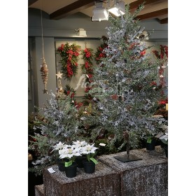 Árvore de Natal c/ pedras decorativas, 100 cm