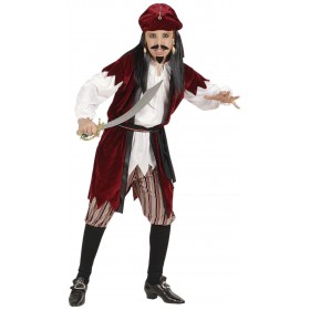 Fato Pirata das Caraíbas (rapaz)