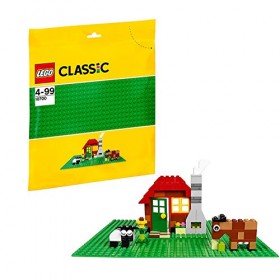 Lego classic-base construção verde