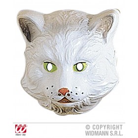 Máscara plástico gato