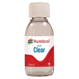 Humbrol clear matt varnish, 125 ml